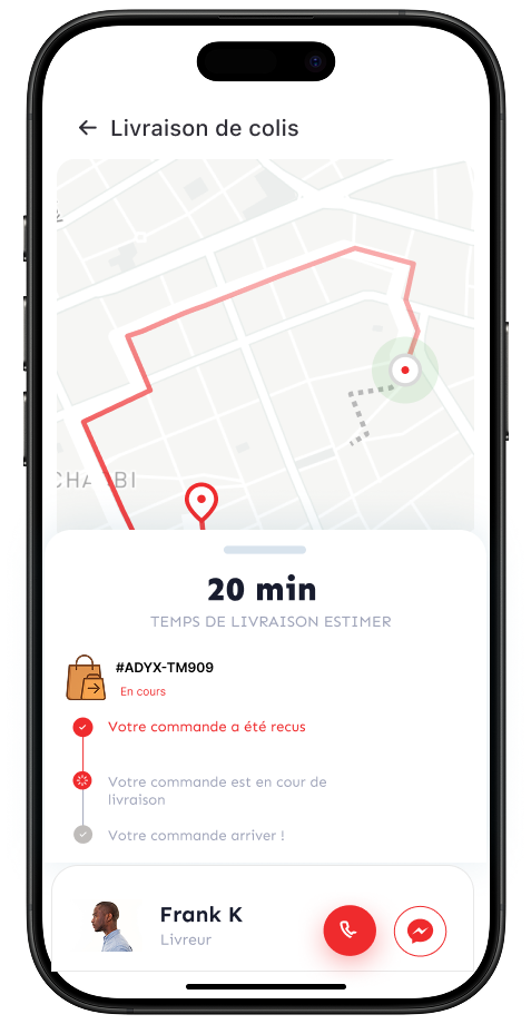 Application Speedy - Suivi de livraison